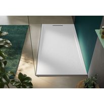 Receveur de douche à cadre d’Acquabella | HALO SLATE