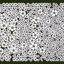 Papier peint intissé à motif floral | Champ de fleur