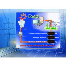 Panneau didactique pour installation photovoltaïque | XC-Basic