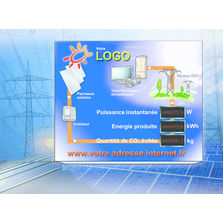 Panneau didactique pour installation photovoltaïque | XC-Basic