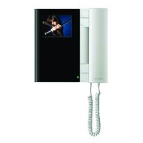 Moniteur vidéo couleur à façade noire | Moniteur vidéo T-Line