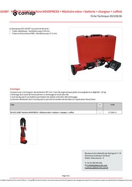 Kit ACO 203BT | Comap 