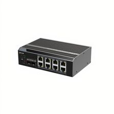 8 ports Giga Industrial PoE Switch (DC 12V-48V) | SERVIACOM-PROACCESS (copy)