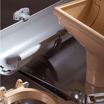 Gouttière en PVC à coller en trois dimensions