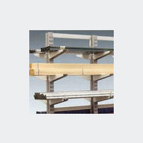 Système de rayonnage pour stockage de charges longues | Porte-barres