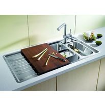 Evier inox aux multiples équipements | Blancoaxis 6S Edition