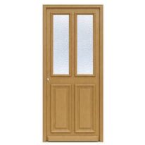 Porte d'entrée Anne Eva | Bois Exotique