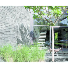 Parement et dallage en pierre reconstituée aspect schiste | Ardelia