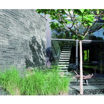 Parement et dallage en pierre reconstituée aspect schiste | Ardelia