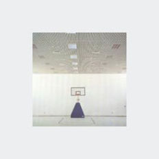 Plafond à lames pour halls de sport et gymnases | Fortilux / Certilux