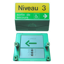 Borne multisensorielle pour personnes à déficience | Kartelbraille