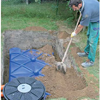 Cuve plate à enterrer en quatre modèles | F-Line
