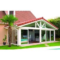 Véranda à structure bois et vitrage isolant | Angela