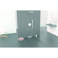 Douche à encastrer avec pente intégrée | Panodur Vertis