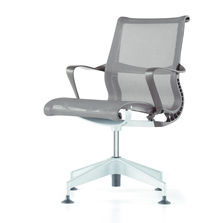 Fauteuil de bureau en résille élastomère | Setu