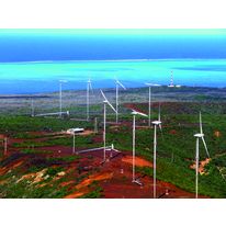 Eolienne légère à mât basculant pour zones cycloniques | GEV MP 250 kW