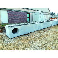 Système de puits canadien intégré aux fondations | Fondatherm