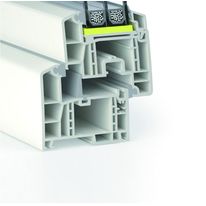 Menuiserie à triple vitrage en PVC hautes performances | Vision Energeto 8000