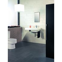 Dalles de grès porcelainé aspect bois lavé pour mur et sol | Bera