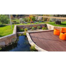 Aménagement paysager avec système MODBLOC