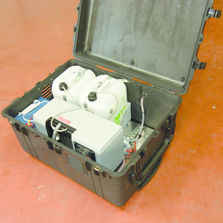 Valise d'éclairage avec pile à combustible intégrée | Flight Case d'énergie RMS 12 PAC