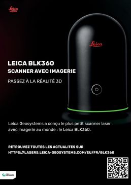 Scanner laser 3D avec imagerie panoramique | Leica BLK360