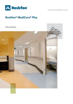 Rockfon® MediCare® Plus | Plafond acoustique en laine de roche à performance acoustique élevée