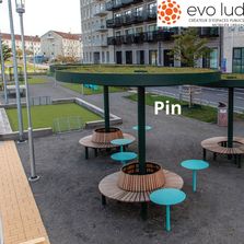 Abri multifonctions pour espace urbain | PIN 
