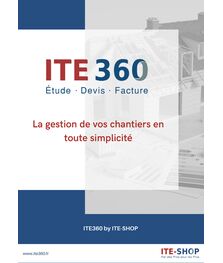 Plaquette ITE360