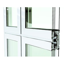 Menuiserie à châssis respirant et protection solaire intégrée | Wicline 115 AFS