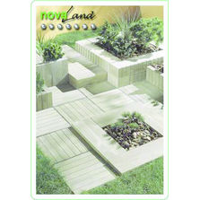 Dalles béton imitation bois pour sols extérieurs | Novaland 4 saisons