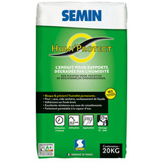 Enduit ciment pour le traitement des maçonneries humides Intérieur-Extérieur | HUMI'PROTECT