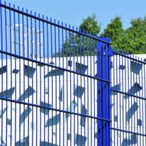 Clôture en panneau rigide double fils d'acier | Panneau 868