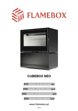 Poêles à bois de Flamebox | Cubebox 7 Neo / Cubebox 8 Neo / Cubebox 10 Neo