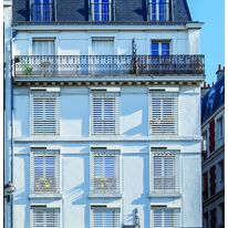 Brise soleil à lames orientables à coffre compact pour grandes baies vitrées | BSO Réno