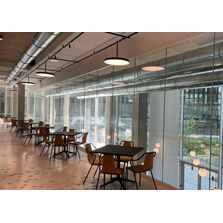 Cloison bord-à-bord en acier coupe-feu - EI60 | Gamme SteelTeq 