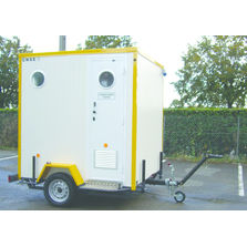 Abri mobile de décontamination à l'amiante | D316