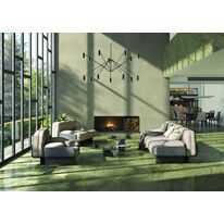 Dalle de céramique effet marbre ou béton multi formats pour sol et mur | Tandem