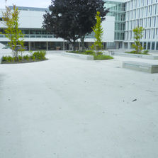 Revêtement décoratif extérieur à base de sable et liant ciment de verre breveté | D'ecoverr