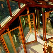 Menuiserie pliante en lamellé-collé | SF 65