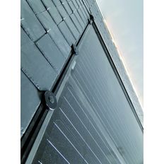 Kit d'intégration panneaux PV sans cadre sur toiture ardoise | Laminates