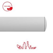 Pare-chocs ultra-résistant avec amortissement continu | SCR-80MN en Acrovyn PVC-Free