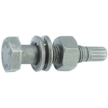 Boulon pré-monté en acier à serrage contrôlé double révolution | Hexa Tech HRC