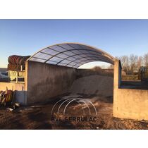 Couverture de stockage en aluminium | Delta Fixe