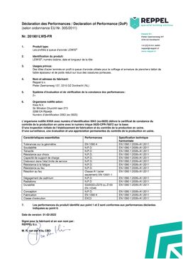 Plancher mixte acier béton de faible épaisseur | Profilés à queue d'aronde LEWIS