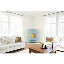 Poêle-cheminée à bois en stéatite | Vaski