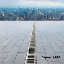 Caniveaux en PVC collables et étanches pour évacuation des eaux | PRATIKO