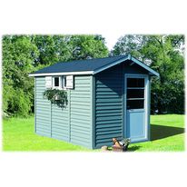 Abri de jardin en béton aspect bois | Abri de jardin