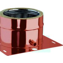 Conduit de fumées double paroi en acier inox et cuivre | DWC25