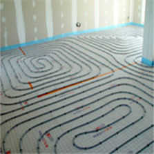 Polystyrène ou polyuréthane de 2 à 5 cm d'épaisseur en rouleau pour plancher chauffant | Rolltherm